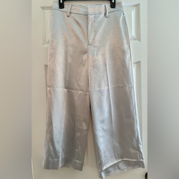 Vince Wide Leg Cropped Trousers - Picture 4 of 8